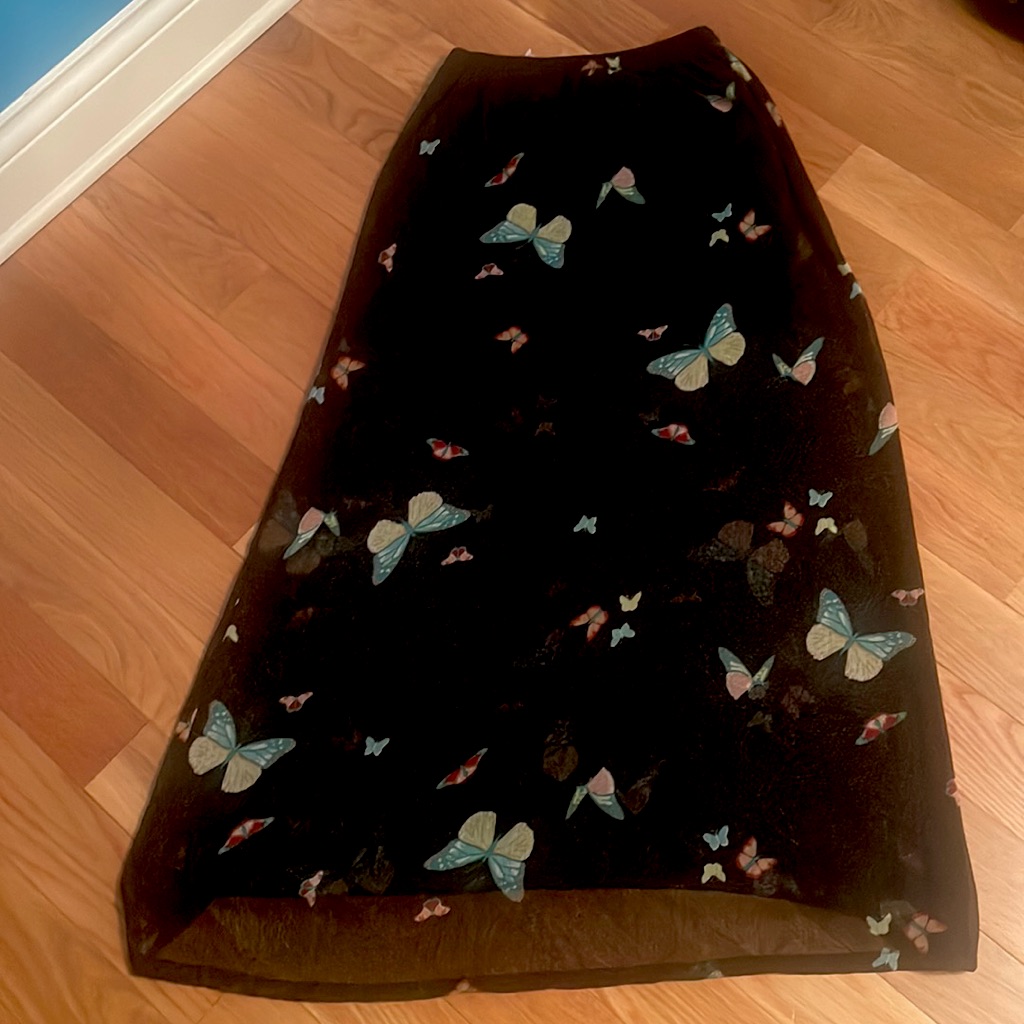 Brand New American Rag Maxi Butterfly Skirt